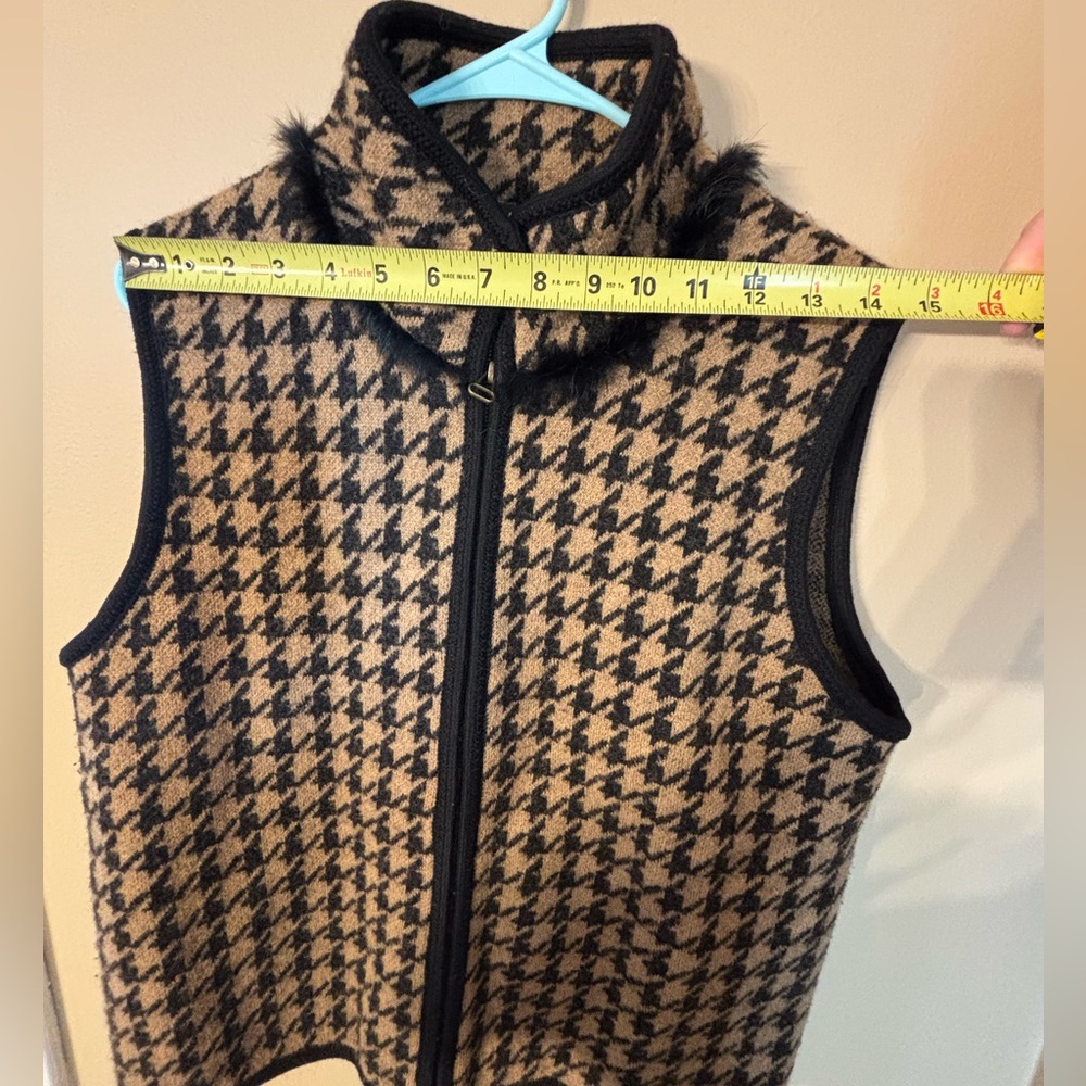 Vintage Tally Ho women’s wool sweater vest Large - Picture 12 of 16